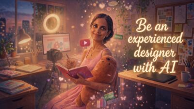 be an expoerienced designer